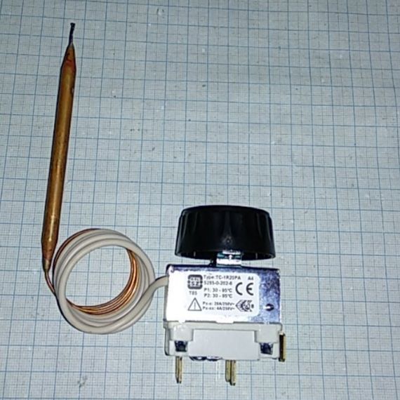 Терморегулятор двополюсний 30°-95°С капілярний MMG(Угорщина) | Зображення 2