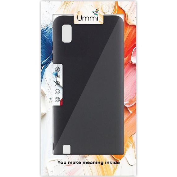 Чохол Silicone Cover Ummi Lakshmi (AA) для Samsung Galaxy A10 (A105F) Чорний / Black | Зображення 1