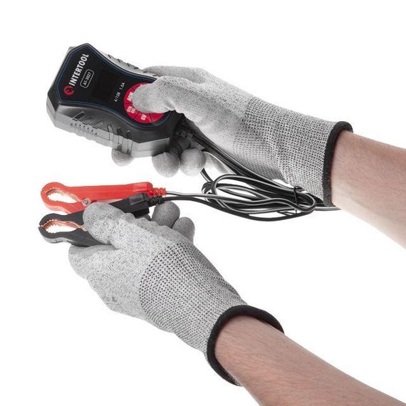 Зарядний пристрій 6/12 В, 1,5 А, 1,2-40 Аг, зимовий режим зарядки, дисплей, з мікропроцесором INTERTOOL | Зображення 5