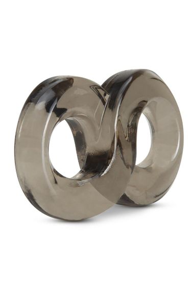 Кільце ерекційне Blush Stay Hard подвійне, прозоре, 7 см sexstyle | Зображення 1