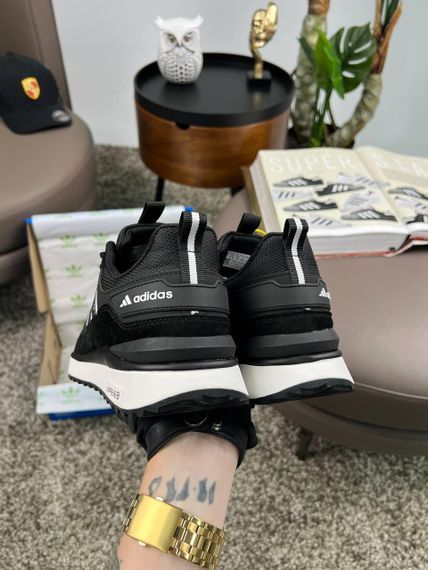 Мужские кроссовки Equipment Black White  (топ качество) A4402 44 28 | Зображення 2