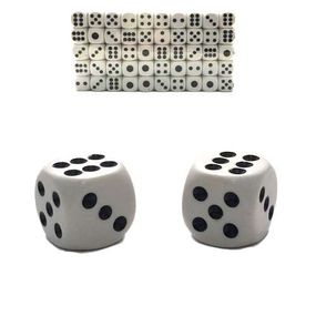 Кости игральные средние IGR19, 1 шт 1,2 х 1,2 см, Цена за 1 кубик