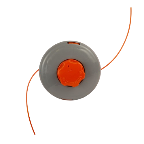 Котушка до садового тримера напівавтоматична M10*1,25 мм пластикова кнопка SIGMA | Зображення 1