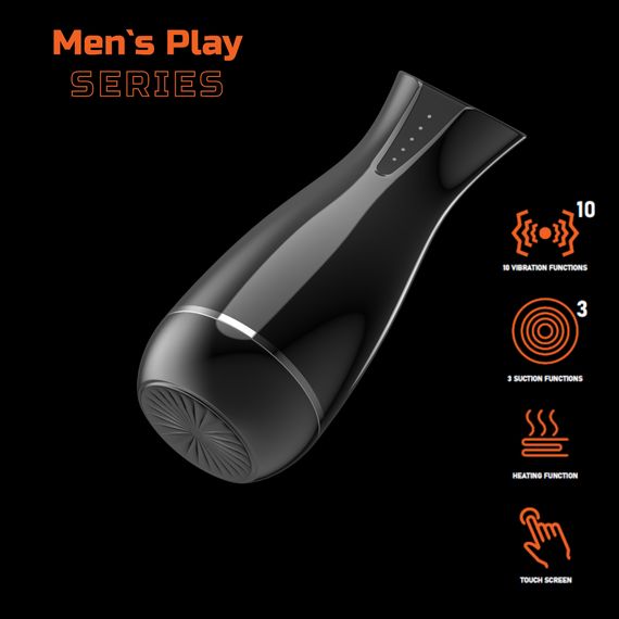 Мастурбатор - Erospace Men’s Play Vacuum Male Masturbator B6 | Зображення 4