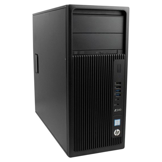 ПК HP Z240 Workstation Tower / Intel Core i7-6700 (4 (8) ядра по 3.4 - 4.0 GHz) / 8 GB DDR4 / 500 GB HDD / Intel HD Graphics 530 б/в | Зображення 1
