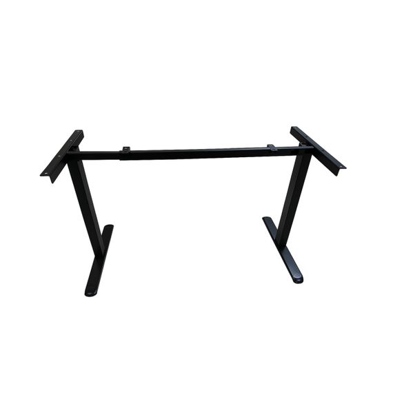 Каркас для столу електричний, одномоторний, регулювання висоти 700-1160 мм, чорний, підйомний / комп’ютерний стіл | Зображення 1