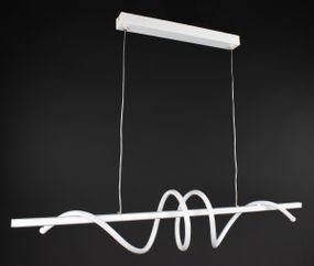 Люстра світлодіодна підвісна LED світильник для квартири на стелю лед 27357 Білий 30-110х20х100 см.