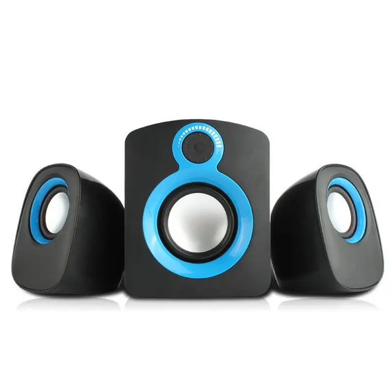 Компьютерные колонки акустика 2.1 USB Jedel CD003, портативная акустическая система PC LM | Зображення 6