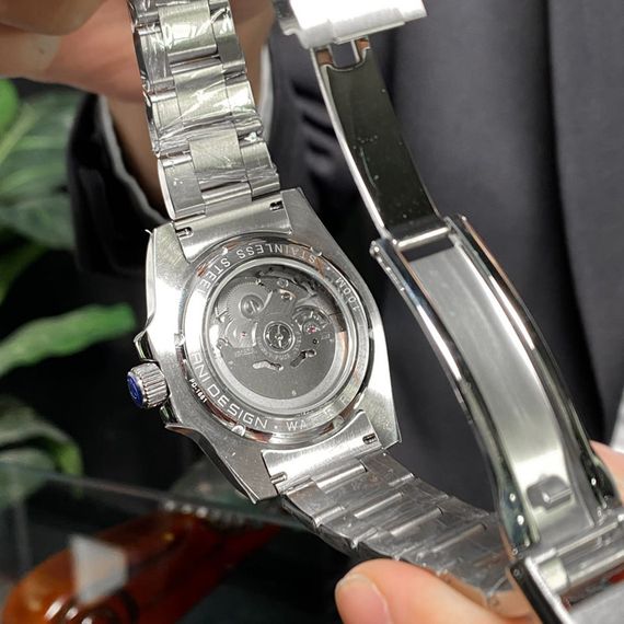 Годинник P2agani Design PD-1661 Silver-Green | Зображення 6
