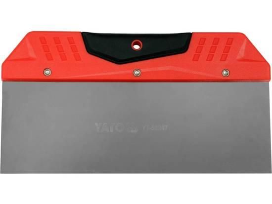 Шпатель для фінішного шпаклювання YATO, 250 мм t-0.5 мм з нержавіючої сталі Польща YATO YT-52247