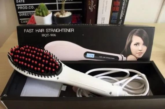 Електричний гребінець-випрямляч Fast Hair Straightener HQT-906 | Зображення 3
