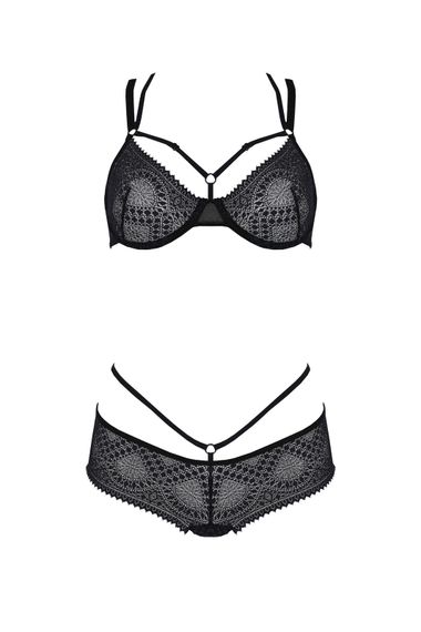 Комплект Passion DROSERA BIKINI Чорний S/M | Зображення 5