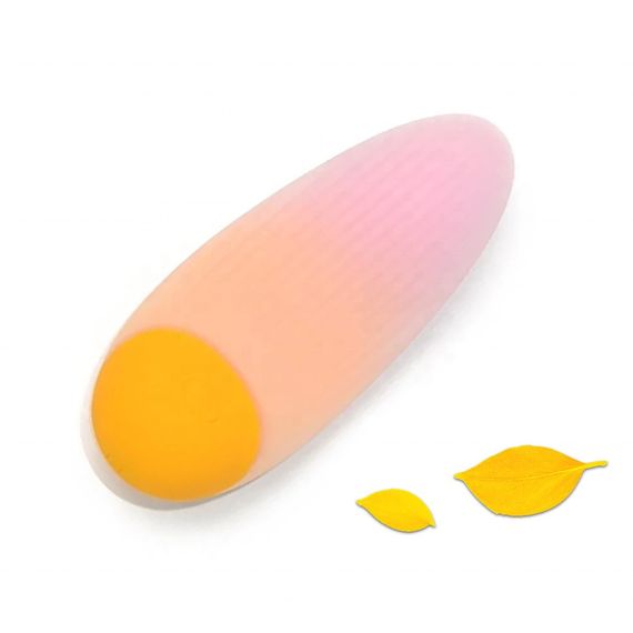 Міні-вібратор Sweet Em, 10 режимів, помаранчевий, 9.5 х 4.5 см Sex Aura | Зображення 1