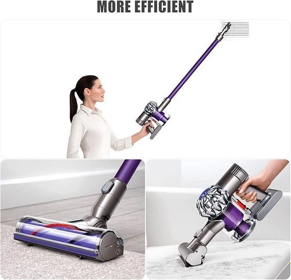 Змінний акумулятор для Dyson V6 EVARY 4600 мА·год 21,6 В. Підходить для моделей DC62, DC58, DC59, DC61. | Зображення 1