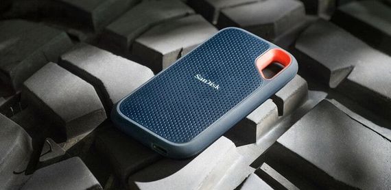 Портативный SSD SanDisk USB 3.2 Gen 2 Type-C E61 1TB R1050/W1000MB/s IP55 (SDSSDE61-1T00-G25) | Зображення 7