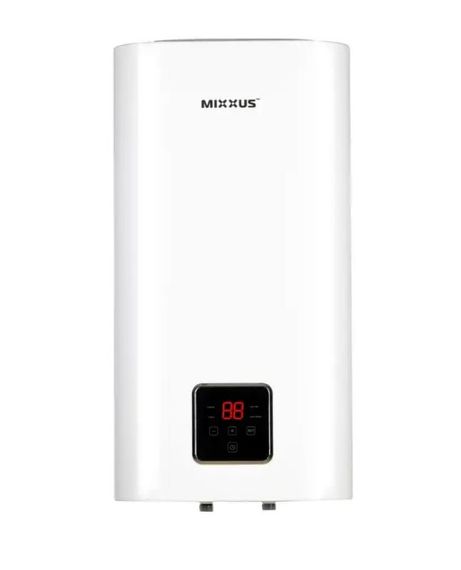 Водонагрівач Mixxus EWH-13100 CUBE WET(V) 100 л, 2,0 кВт, "мокрий" ТЕН, вертикальний, квадратний, білий (WH0613)