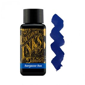 Чернила для перьевых ручек Diamine Ink 30мл, Sargasso Sea