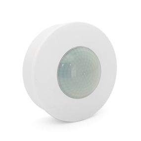 Датчик руху FOCUS 1000W 220-240V IP20 360 градусів. 115х55мм. білий