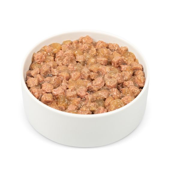 Вологий корм для котів Pet Chef шматочки в желе з індичкою 200г | Зображення 1