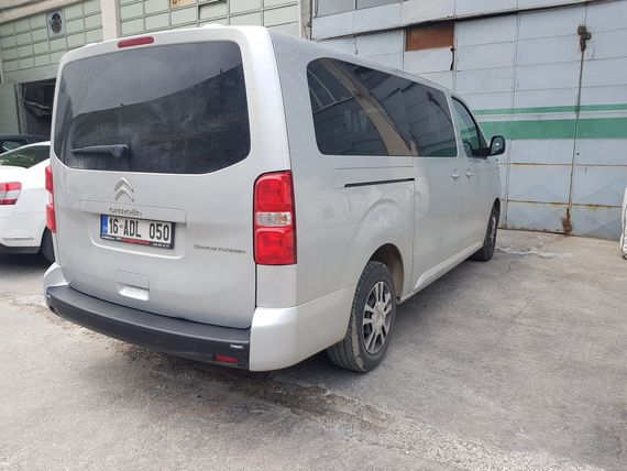 Накладка на задний бампер EuroCap (длинная база, ABS) для Opel Zafira Life 2019- гг | Зображення 6