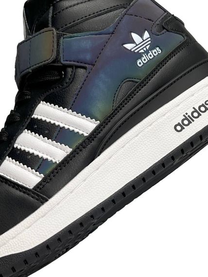 Жіночі кросіки A-as Forum 84 Mid Black Hameleon W , В'єтнам , весна / літо / осінь 41 (26,5 см) | Зображення 7