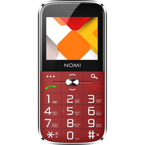 Мобільний телефон Nomi i220 Red | Зображення 2