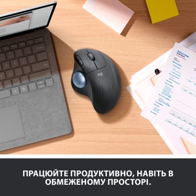 Мишка Logitech Ergo M575 Wireless Trackball Off-white (910-005870) (910-005870) | Зображення 4