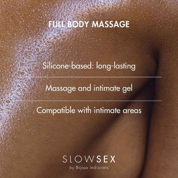 Гель для масажу всього тіла на основі силіконової FULL BODY MASSAGE Bijoux Indiscrets, 5 | Зображення 5