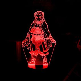 Акриловый светильник-ночник Кедзюро Рэнгоку красный tty-n001698