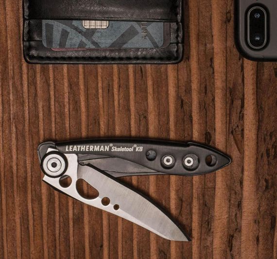 Складаний Ніж Leatherman Skeletool KB Black Армійський ніж Ніж складний Тактичні ножі Ножі складні кишенькові | Зображення 8