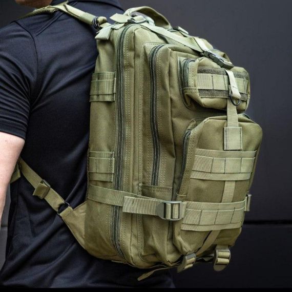 Тактичний Рюкзак Олива 30л ! Військовий Рюкзак Для ЗСУ !   знижка