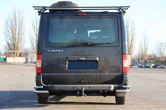 Задняя защита AK002 (нерж.) для Ford Transit 2000-2014 гг | Зображення 1