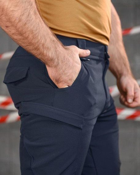 Стрейчеві тактичні штани Cambodia сині дснс НП5184 | Зображення 3