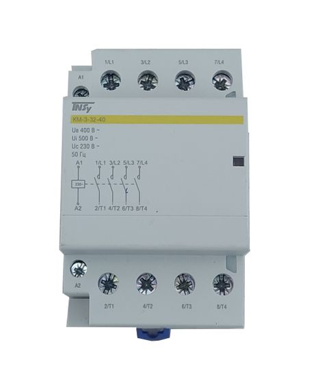 Контактор модульный КМ-3-32-40 32А 230AC 4NO 4р 3мод. Ny95503887 | Зображення 1