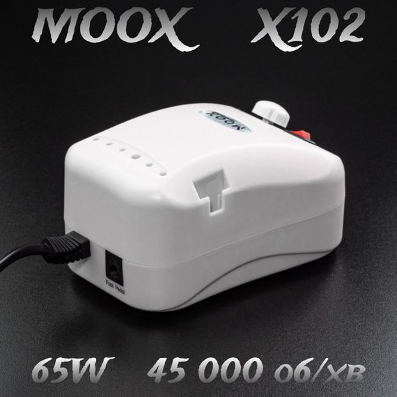 Белый фрезер Moox X102 45тис. об/мин, 65W для маникюра и педикюра | Зображення 3