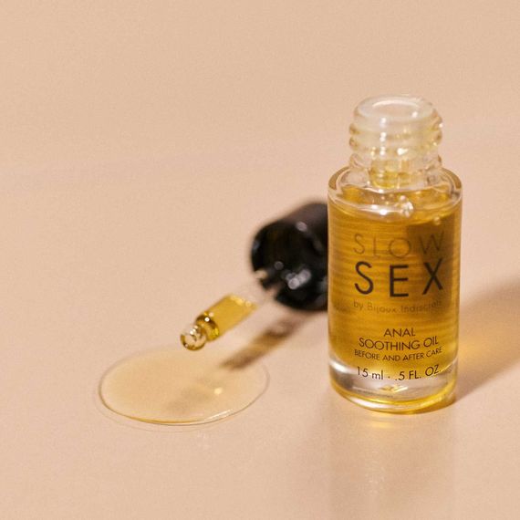 Заспокійлива олія для анального сексу Bijoux Indiscrets Slow Sex Anal Soothing Oil Before & After 15 мл | Зображення 2