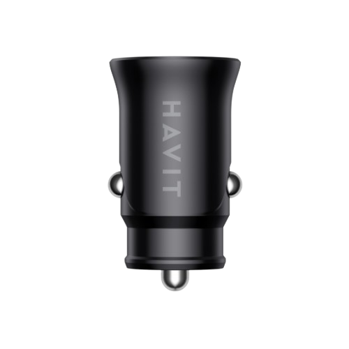 Автомобільний зарядний пристрій Havit HV-CC2022 20W USB+Type-C чорний | Зображення 2