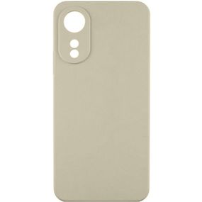 Чехол TPU GETMAN Liquid Silk Full Camera для Oppo A78 4G Песочный / Sand