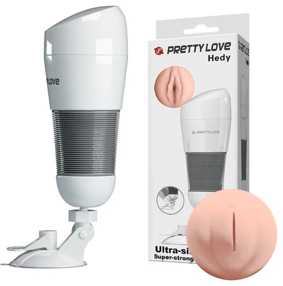 Вагіна-мастурбатор на присосці Pretty Love-Hedy, BM - 00900T49N-3 Sex Aura | Зображення 1