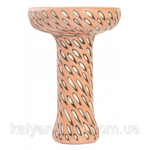 Чаша для Кальяна ETNA Phunnel Cut Glaze Coral