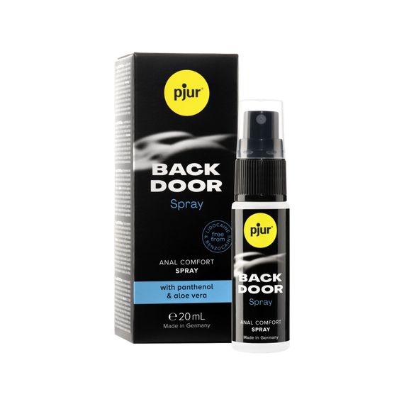 Розслаблювальний анальний спрей pjur BACK DOOR spray 20 мл, з пантенолом та алое, концентрований | Зображення 3