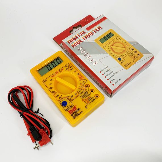 Мультиметр HAOYUE DT830B yellow | Зображення 5