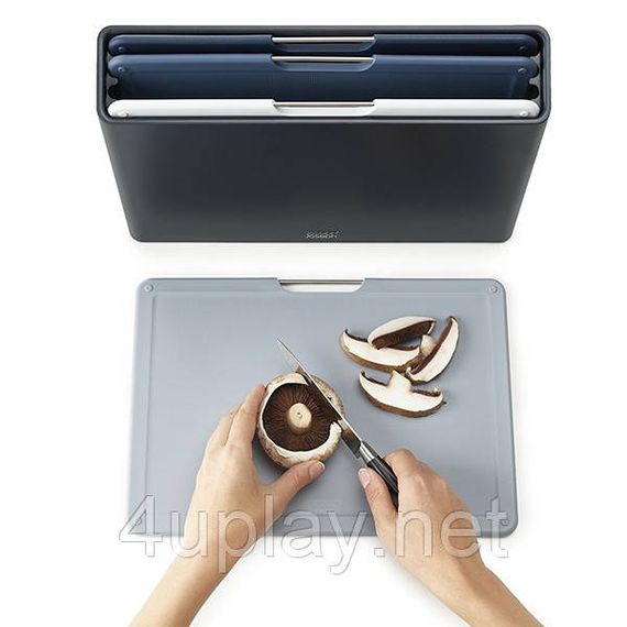 Набір з 4-х обробних дошок Джозеф Джозеф Joseph Joseph Folio Cutting Board Set Large 60184 Оригінал | Зображення 7