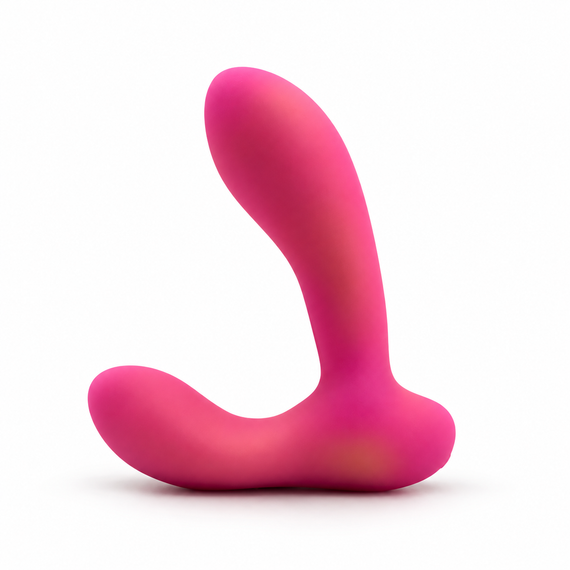 Масажер простати рожевий 10 режимів вібрації з додатком керування UNIVIBE Sex Aura
