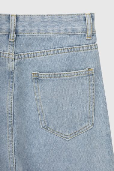 Джинси Mom Fit жіночі  801 XL Блакитний shop (2000990501790) | Зображення 8