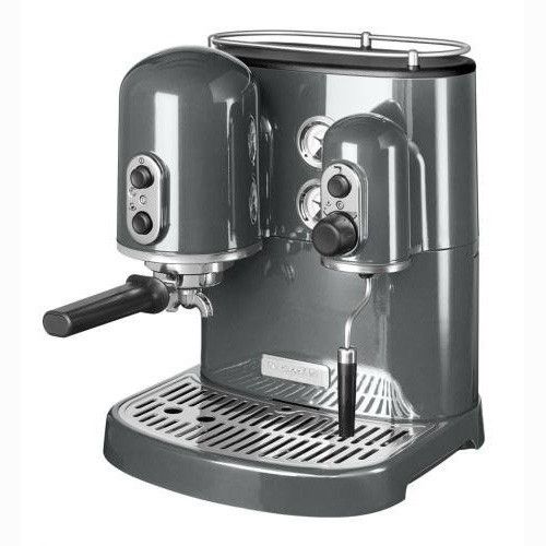Кофемашина KitchenAid Artisan Espresso 5KES2102EMS, срібний медальйон | Зображення 1
