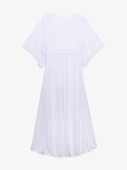 Туніка пляжна однотонна жіноча GENUA 6712 44 Білий shop (2000999461354) | Зображення 2