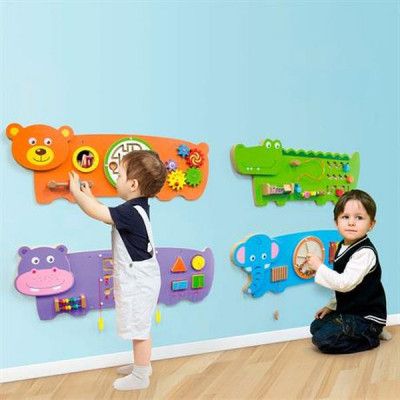 Развивающая игрушка Viga Toys Бизиборд Слоник (50472FSC) | Зображення 1
