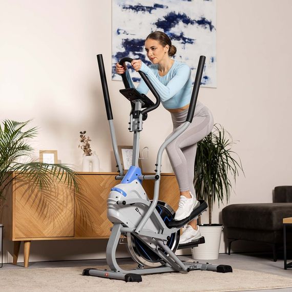 Орбитрек магнитный Hop-Sport HS-400B Icon серебристый | Зображення 9