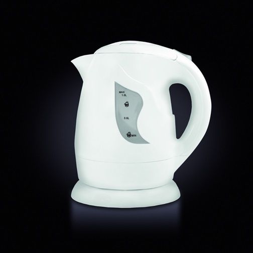 Електрочайник Adler AD 08 white 1 л білий